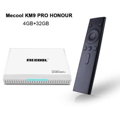 Mecool KM9 Pro Android 9.0 TV Box 4/32GB - Disney+ Google Voice Assistant