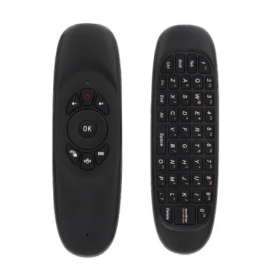 Air mouse met QWERTY toetsenbord - draadloze afstandsbediening