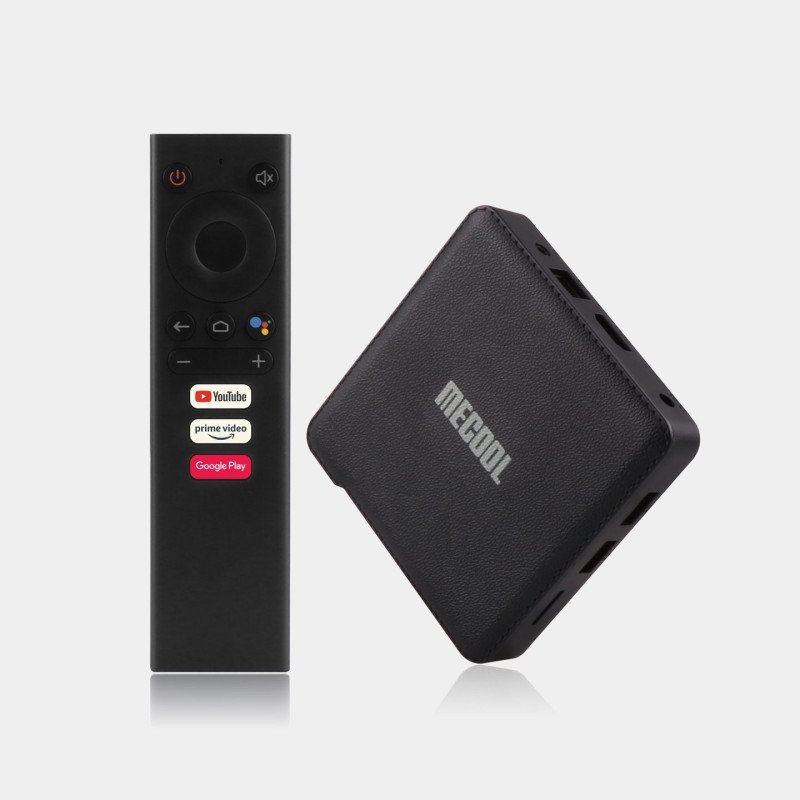 Mecool KM1 Android 10.0 TV Box 4/32GB - Disney+ Google Voice Assistant