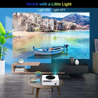 AFINTEK A04 Full HD 1080p LED LCD beamer | 7200 lumens