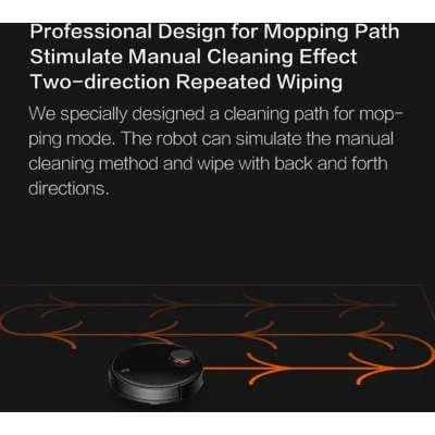 Xiaomi Mi Robot Vacuum Mop Pro Black - Robotstofzuiger