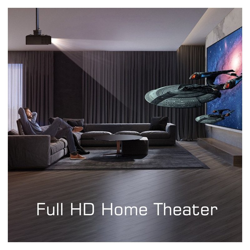 AFINTEK Y2 Native Full HD 1080p LED LCD beamer | 8000 lumens