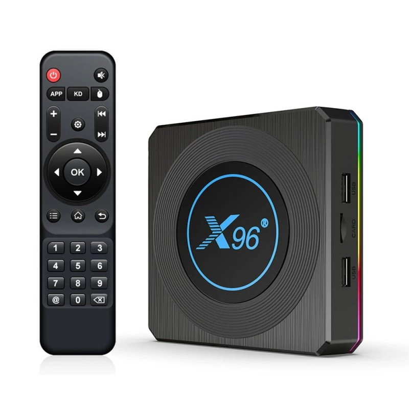 X96 X4 TV Box met 8K Video Codec 4/64 GB