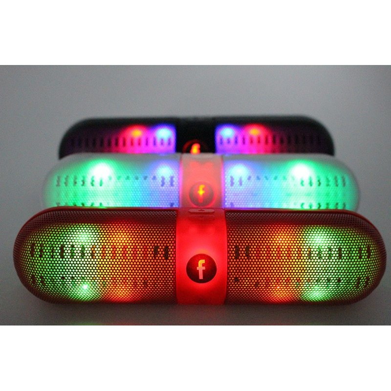 Bluetooth pill speaker met LED Pulse verlichting