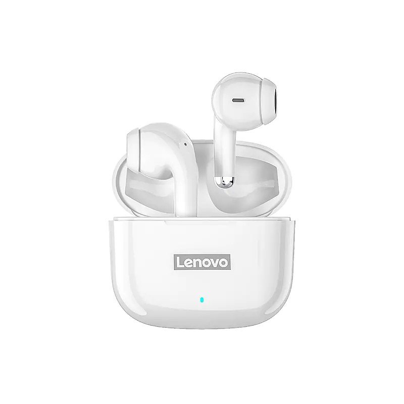 Lenovo Livepods LP40 Pro Wireless Bluetooth 5.1 Earbuds - Wireless Earphones - Draadloos - Draadloze Oordopjes - Draadloze Oortjes - Bluetooth Oordopjes  - Oortjes - Wit