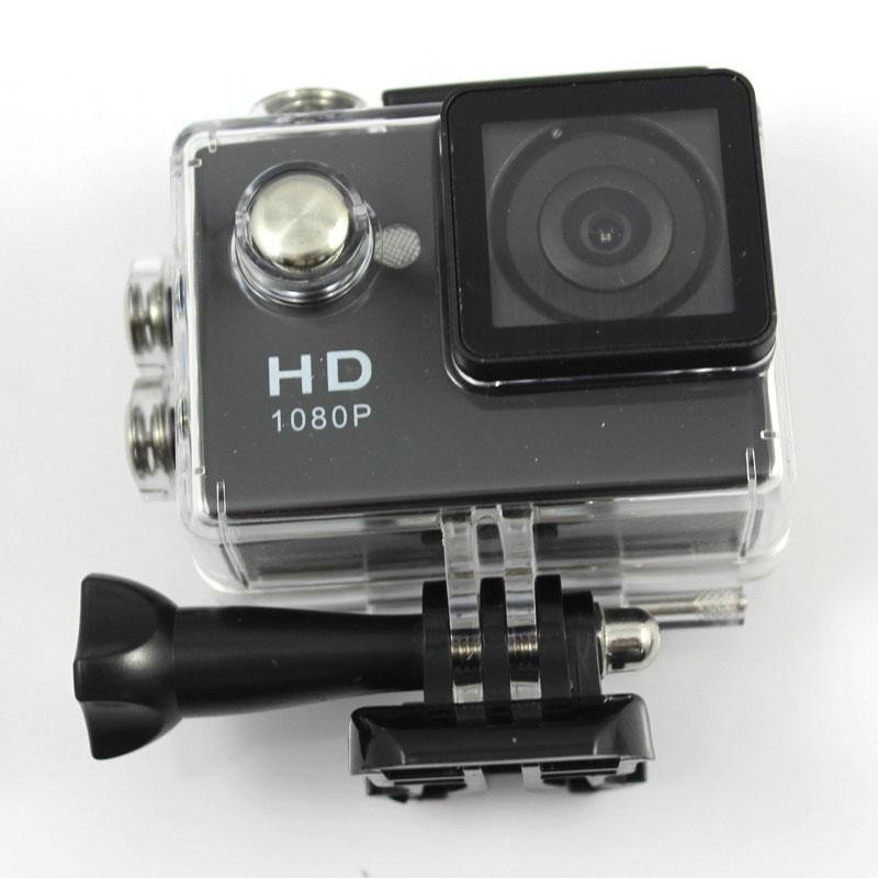 HD actie/sport camera 1080P & 5MP tot 30m waterproof