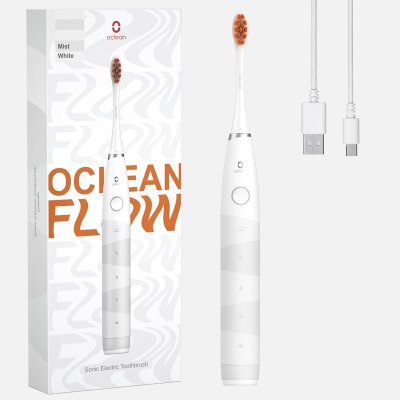 Oclean Flow Sonic Elektrisch Tandenborstel - Mist White (F5002)
