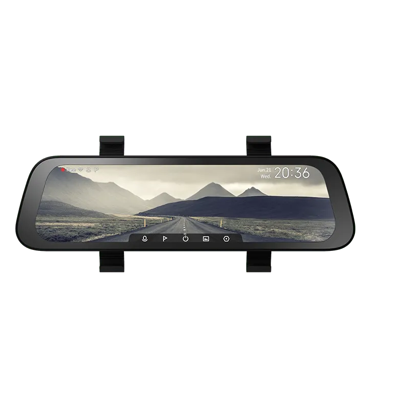 70Mai Rearview Dash Cam Wide Set (Night Vision) - Dashcam Met Spiegel