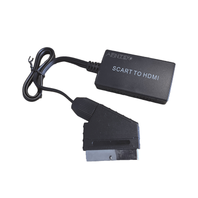 AFINTEK SCART Naar HDMI Adapter - Video Adapter - Inclusief SCART Kabel
