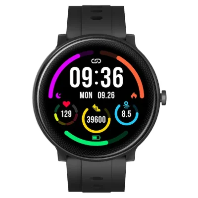 Adatta SW02 Smartwatch | Hartslag - Notificaties - Stappenteller - Waterproof - Zwart