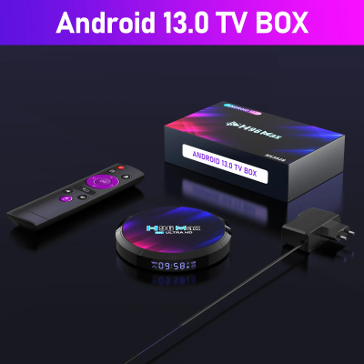 H96 Max RK3528 Android 13 TV Box - Android Mediaplayer - 8K Decoding - 4/32GB