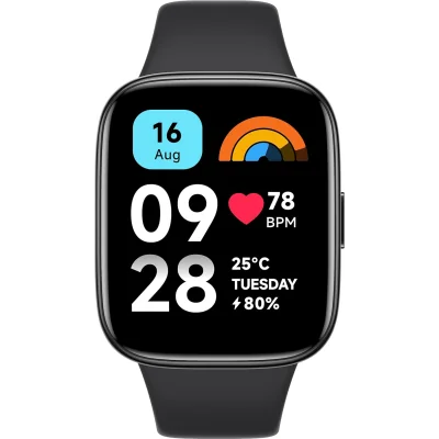 Xiaomi Redmi Watch 3 Active - Smartwatch - Zwart