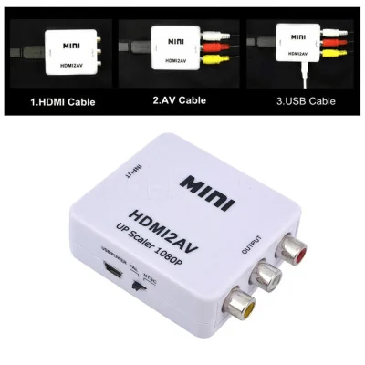 HDMI naar AV converter 1080p