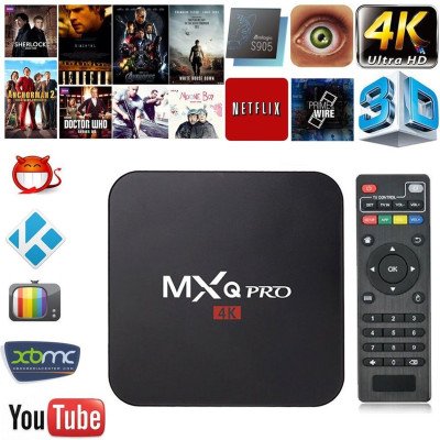 MXQ Pro Android TV Box | Kodi 17.4 | S905w