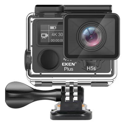 EKEN H5s Plus 4K Action Cam | Afstandsbediening | EIS | Touch Screen | 30m Waterproof | 4k@30FPS