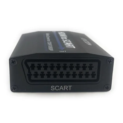 HDMI naar Scart adapter met 3,5mm jack - metaal
